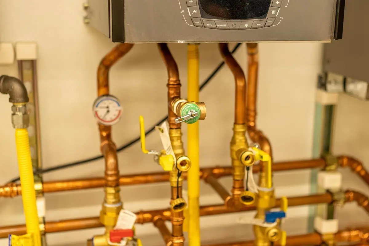 Licensed technician providing Emergency Plumbing for a homeowner in Valley Falls